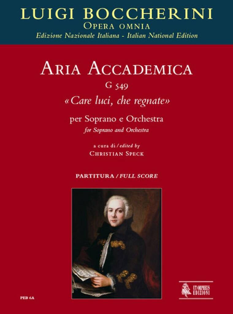 Aria accademica G 549 Care luci, che regnate